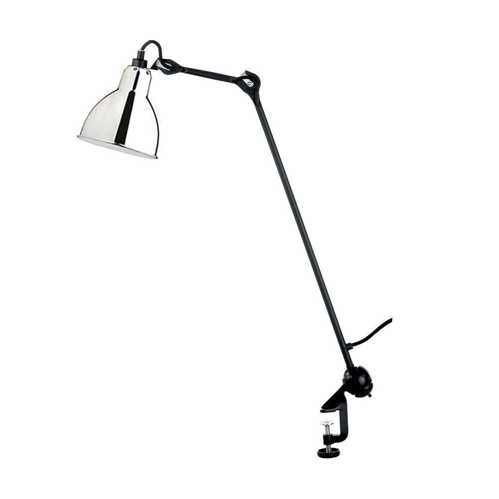 Versa Glide Table Lamp | Matte Black Metal | Adjustable Shade