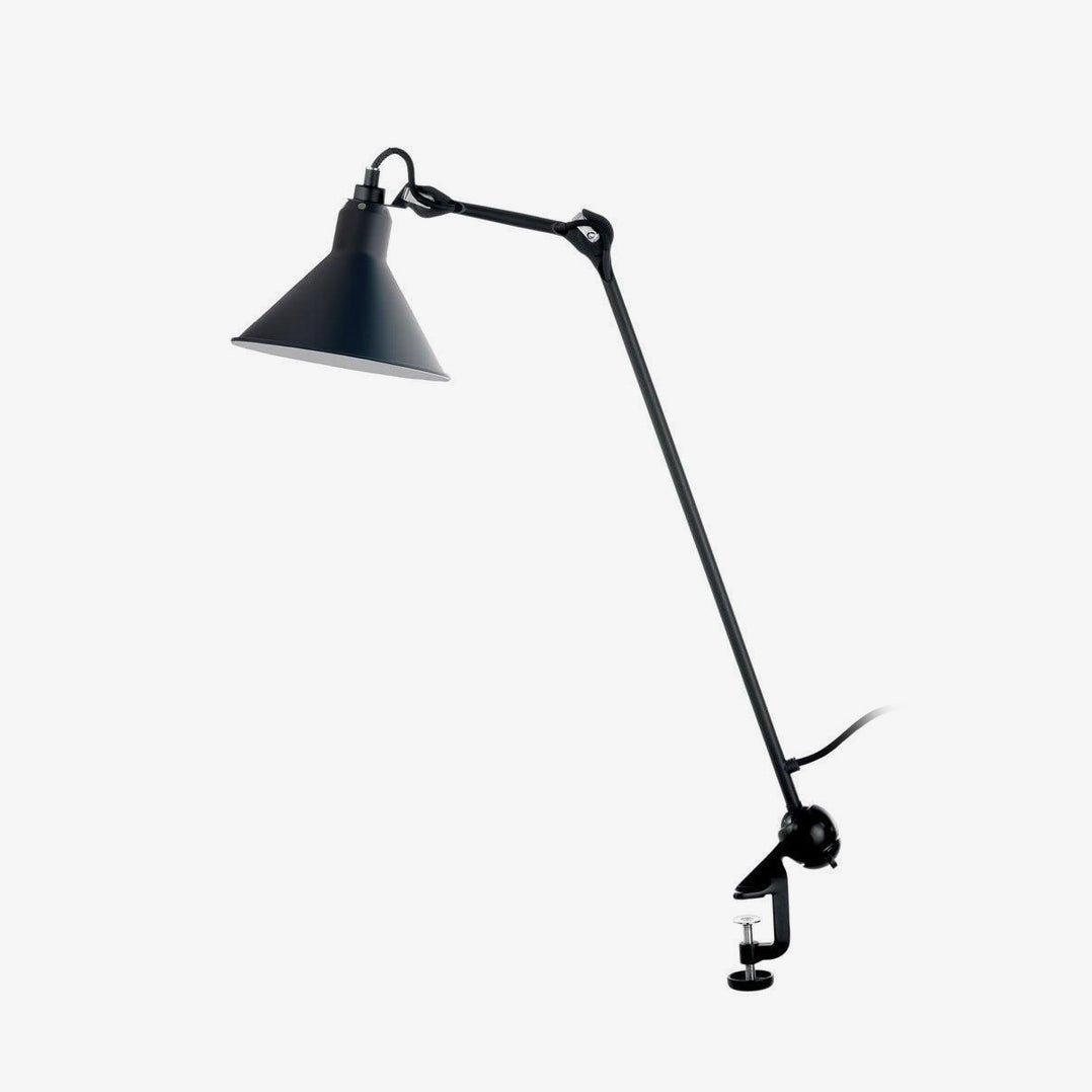 Versa Glide Table Lamp | Matte Black Metal | Adjustable Shade