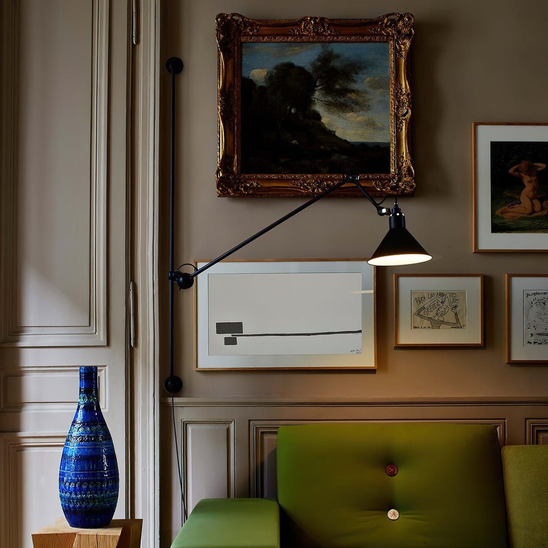 Wall Light | Matte Black Metal | Adjustable Arm
