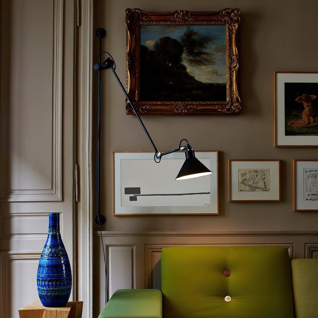 Wall Light | Matte Black Metal | Adjustable Arm
