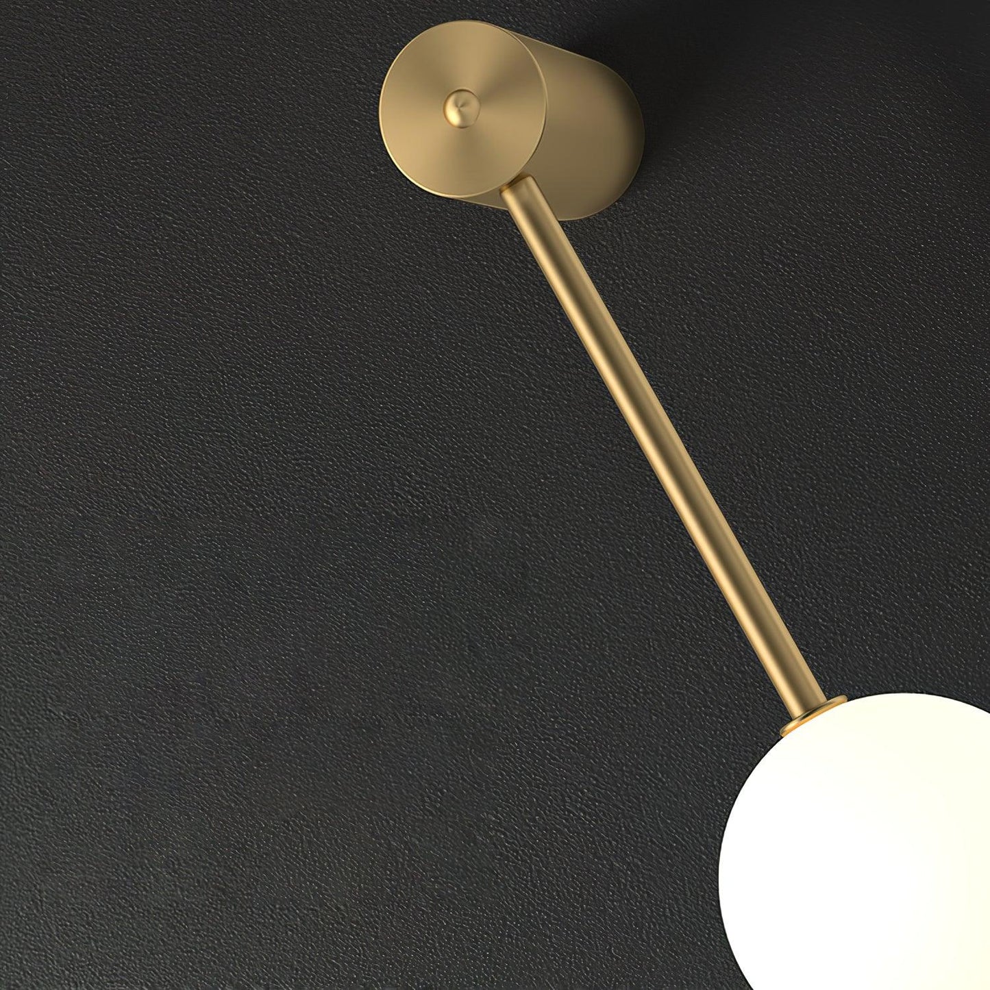 Vertical Balls Wall Lamp | Gold Brass | Set of 2