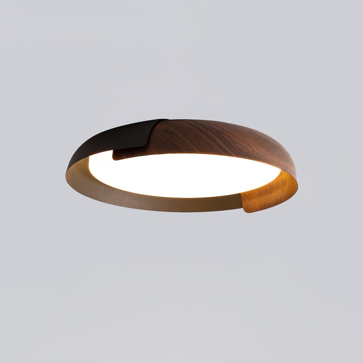 Ceiling Light Fixture | Metal & Acrylic | Round Design, 46cm/56cm