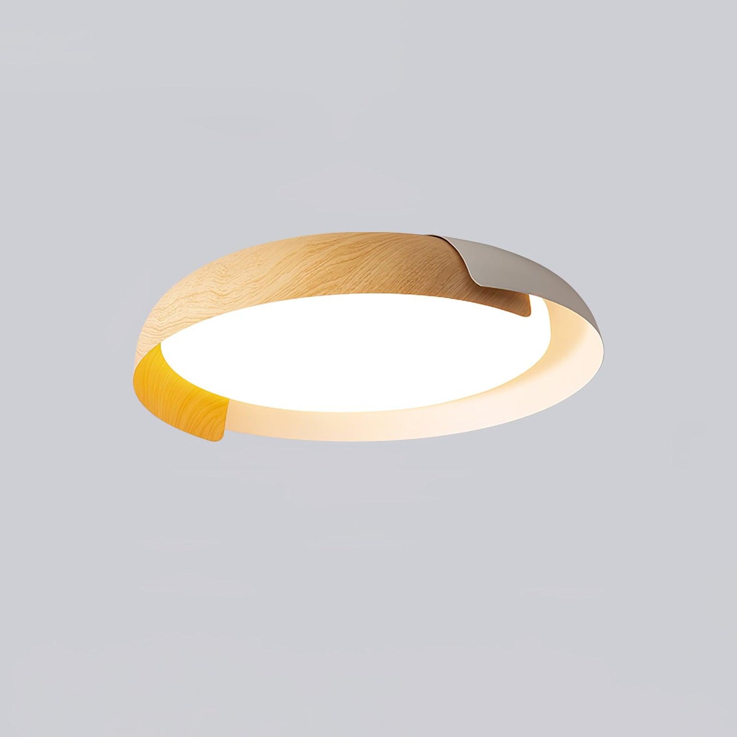 Ceiling Light Fixture | Metal & Acrylic | Round Design, 46cm/56cm
