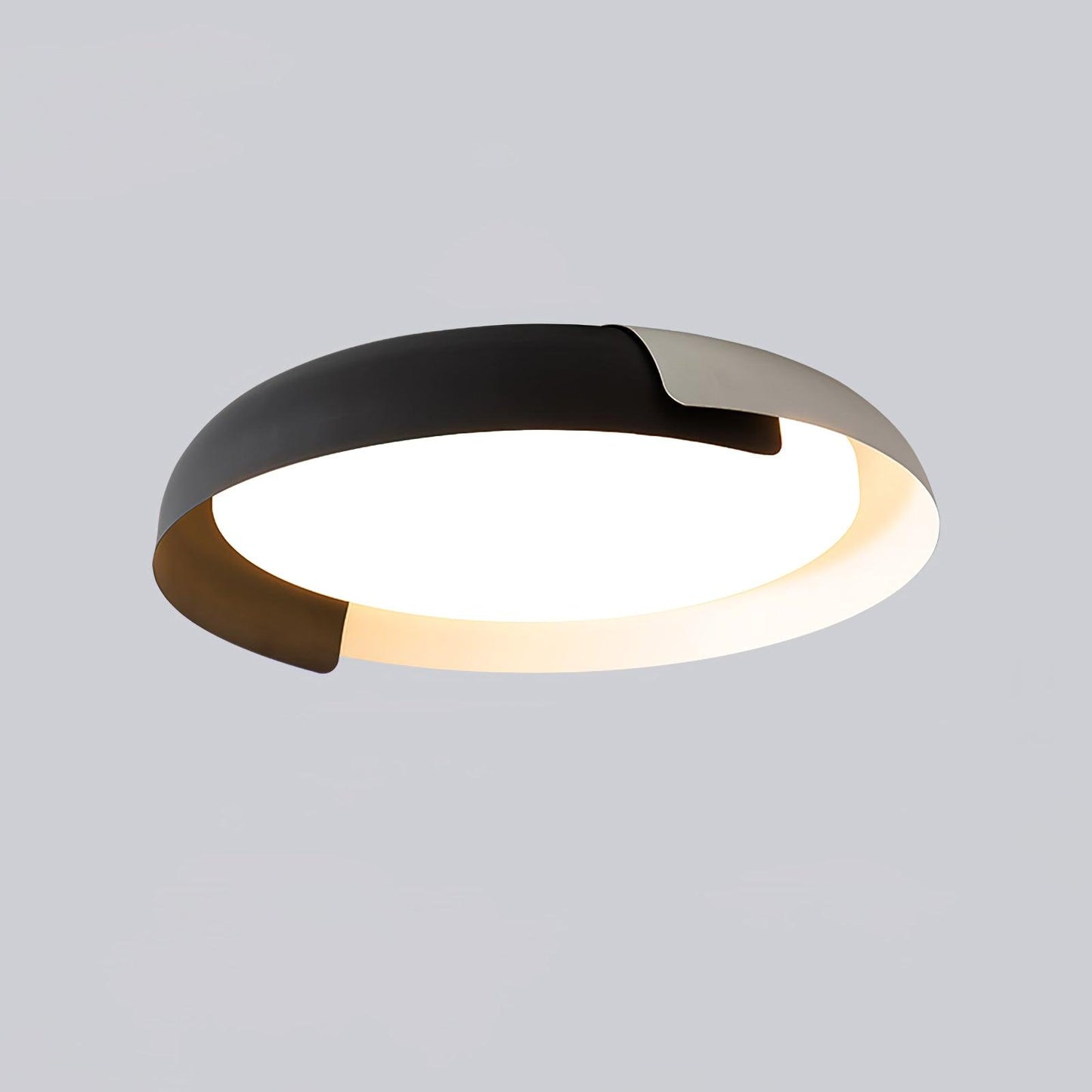 Ceiling Light Fixture | Metal & Acrylic | Round Design, 46cm/56cm