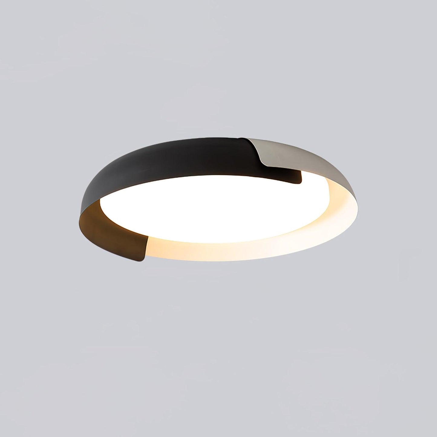 Ceiling Light Fixture | Metal & Acrylic | Round Design, 46cm/56cm