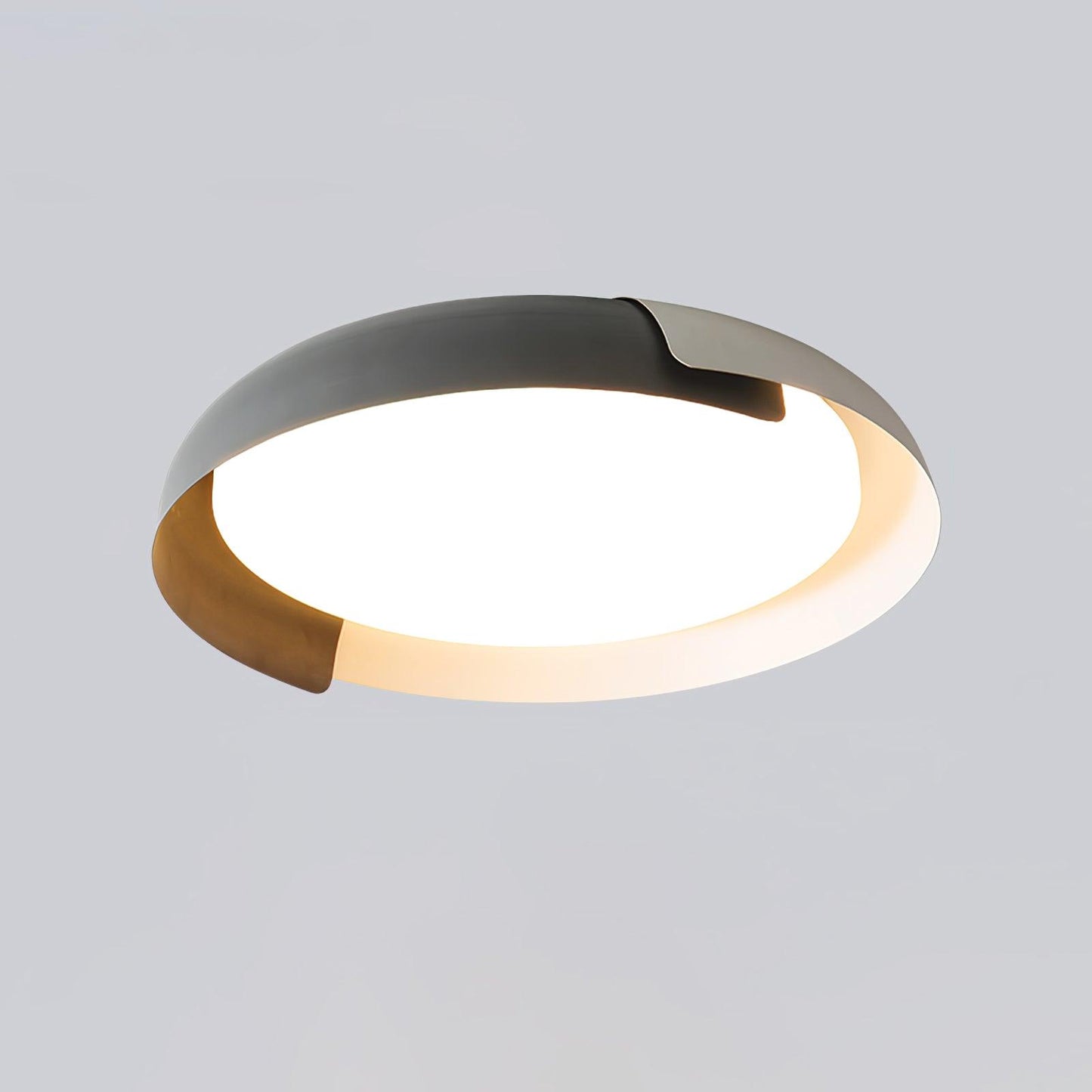 Ceiling Light Fixture | Metal & Acrylic | Round Design, 46cm/56cm