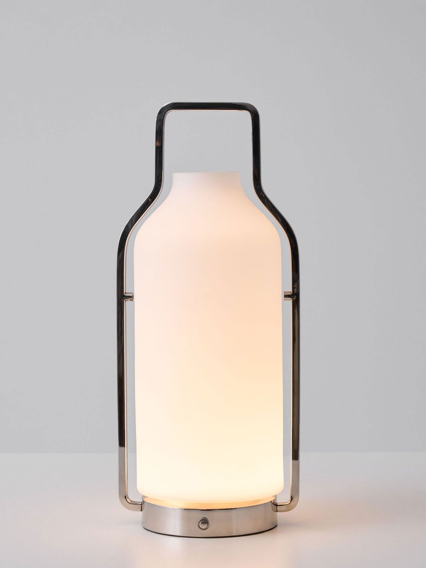 Vintara Lantern Table Lamp | Metal & Glass | Warm White