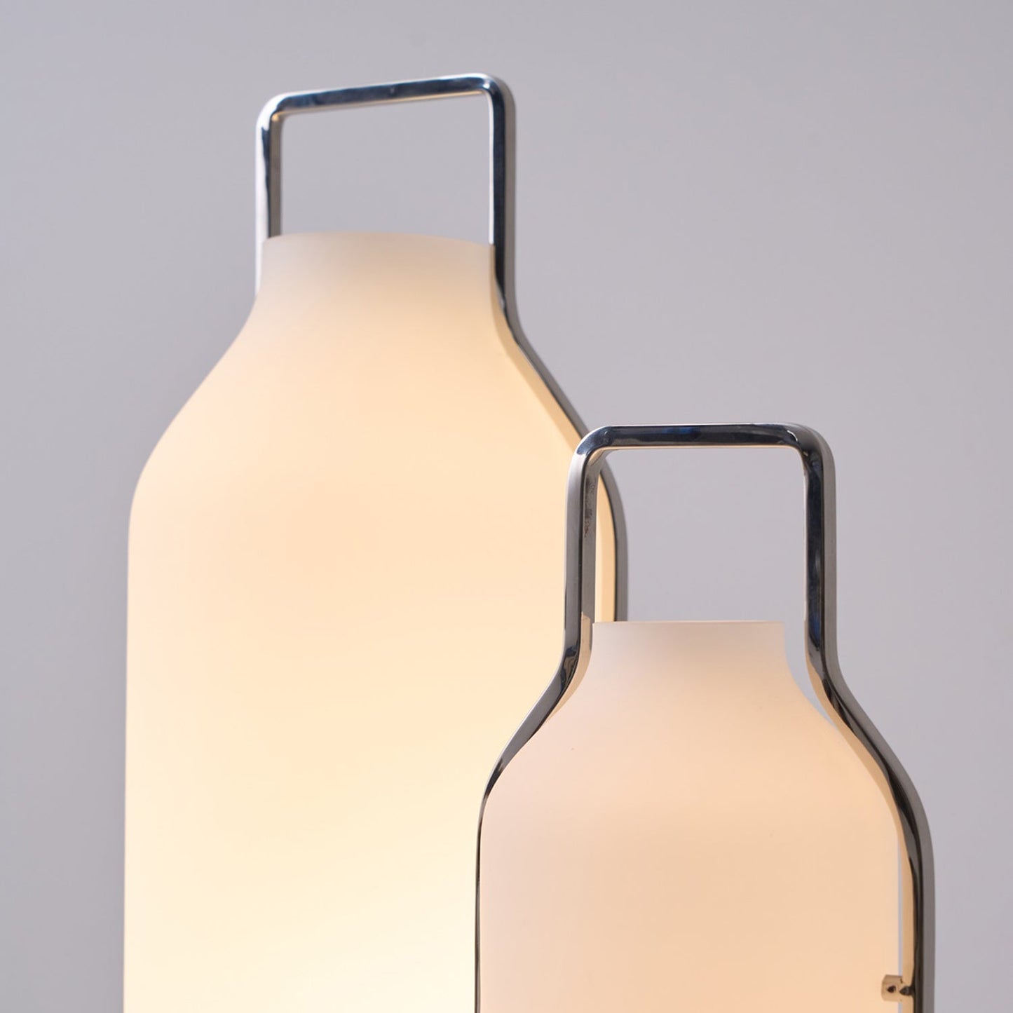 Vintara Lantern Table Lamp | Metal & Glass | Warm White