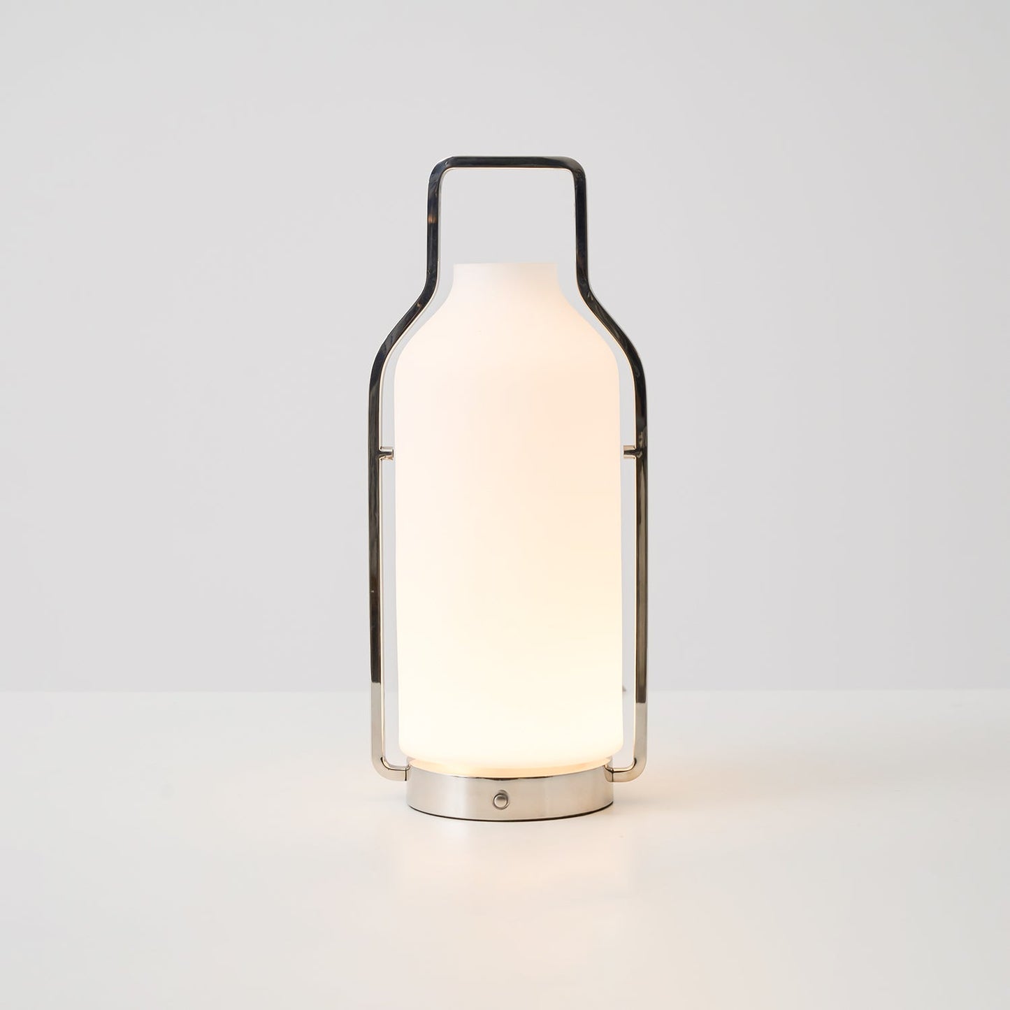 Vintara Lantern Table Lamp | Metal & Glass | Warm White