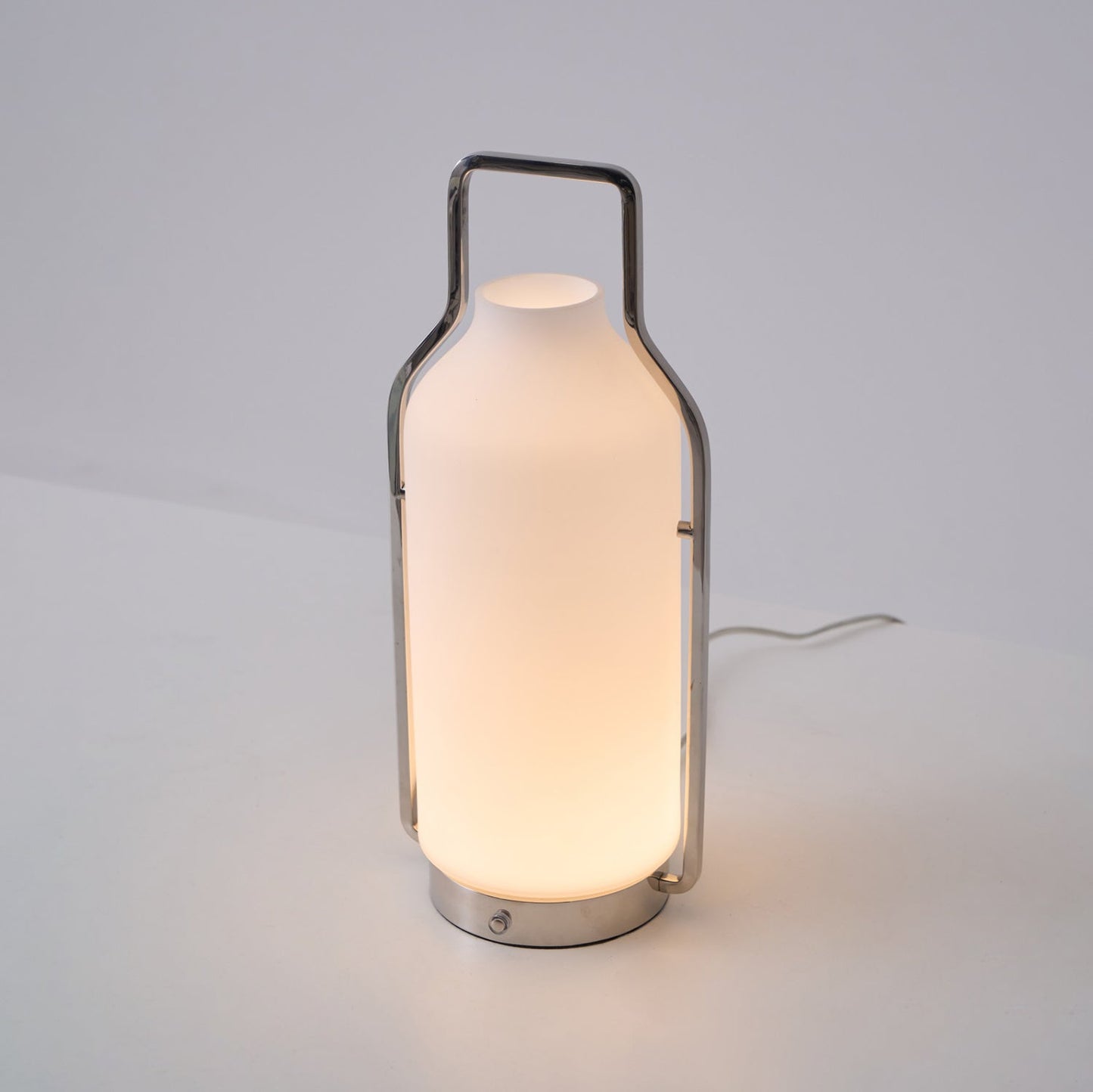 Vintara Lantern Table Lamp | Metal & Glass | Warm White