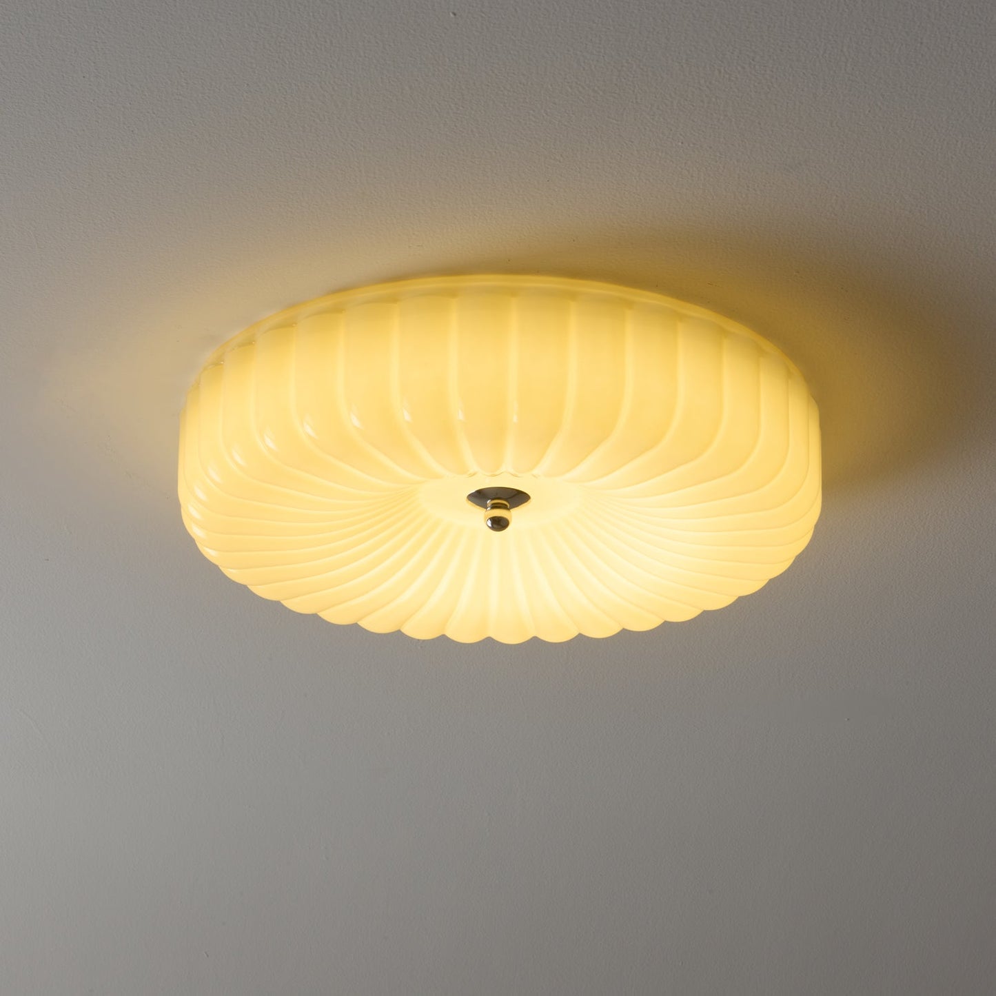 Ripple Ceiling Light | Metal & Glass | 30cm/40cm Diameter