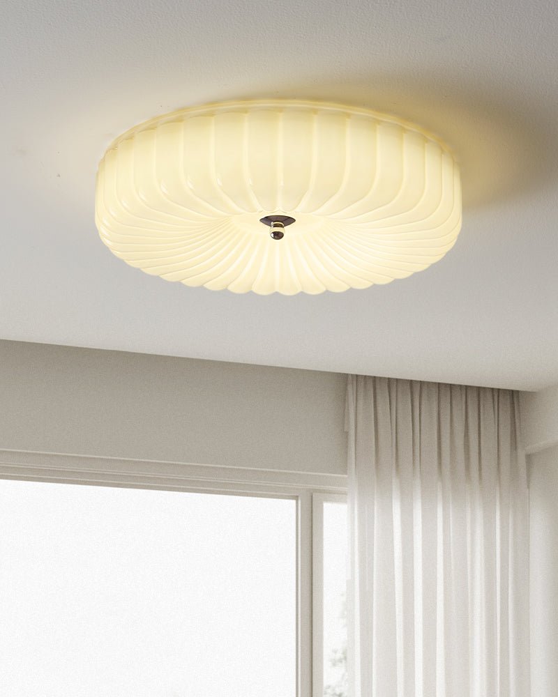 Ripple Ceiling Light | Metal & Glass | 30cm/40cm Diameter