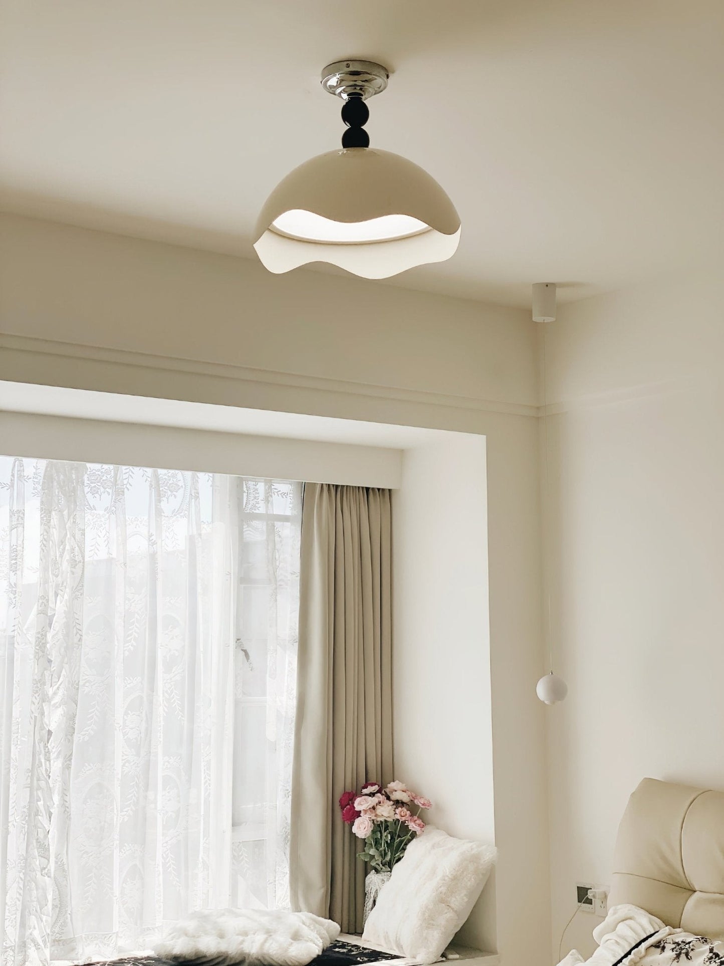 Wave Crest Ceiling Lamp | Metal & Acrylic | 35cm Diameter