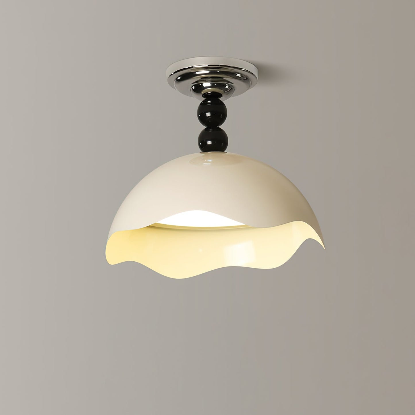 Wave Crest Ceiling Lamp | Metal & Acrylic | 35cm Diameter