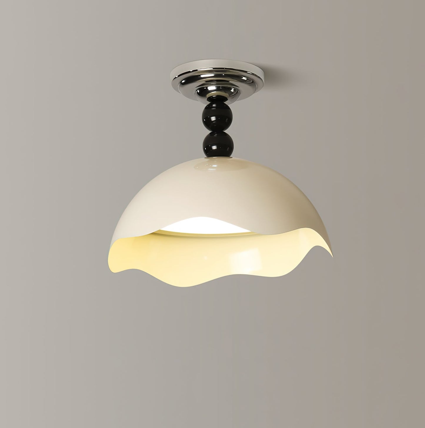 Wave Crest Ceiling Lamp | Metal & Acrylic | 35cm Diameter