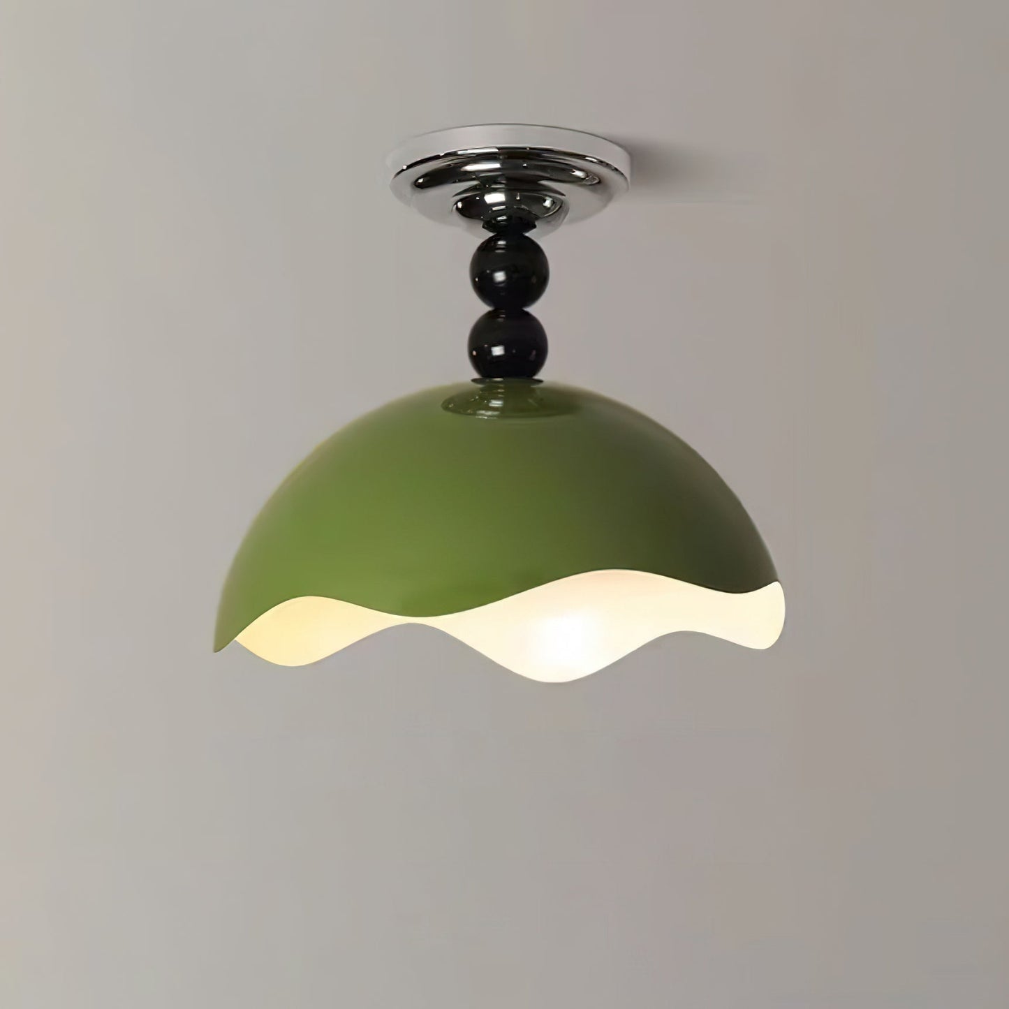 Wave Crest Ceiling Lamp | Metal & Acrylic | 35cm Diameter