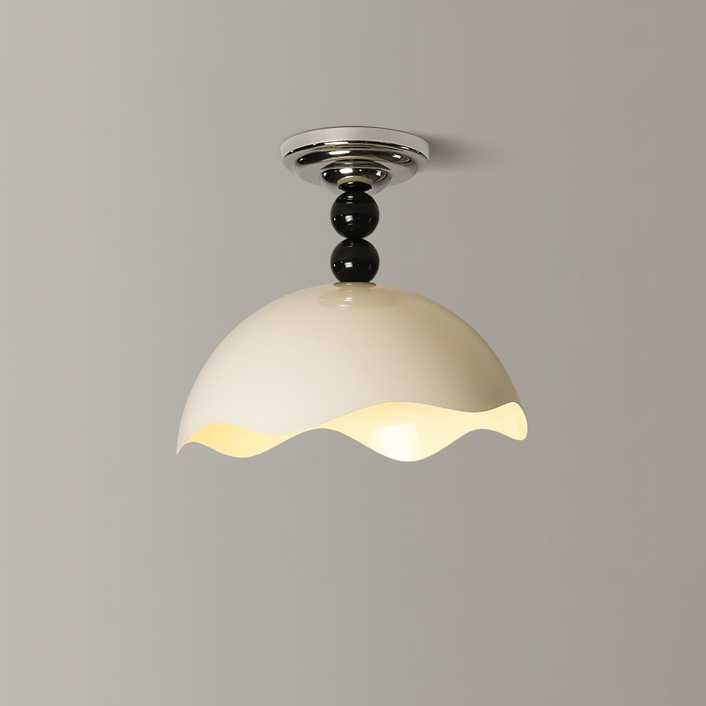 Wave Crest Ceiling Lamp | Metal & Acrylic | 35cm Diameter