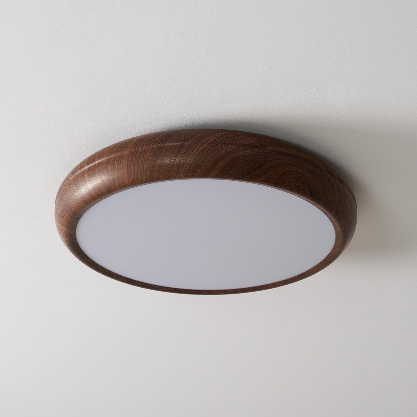 Wood Grain Ceiling Lamp | Nordic Acrylic & Metal | Multiple Sizes Available