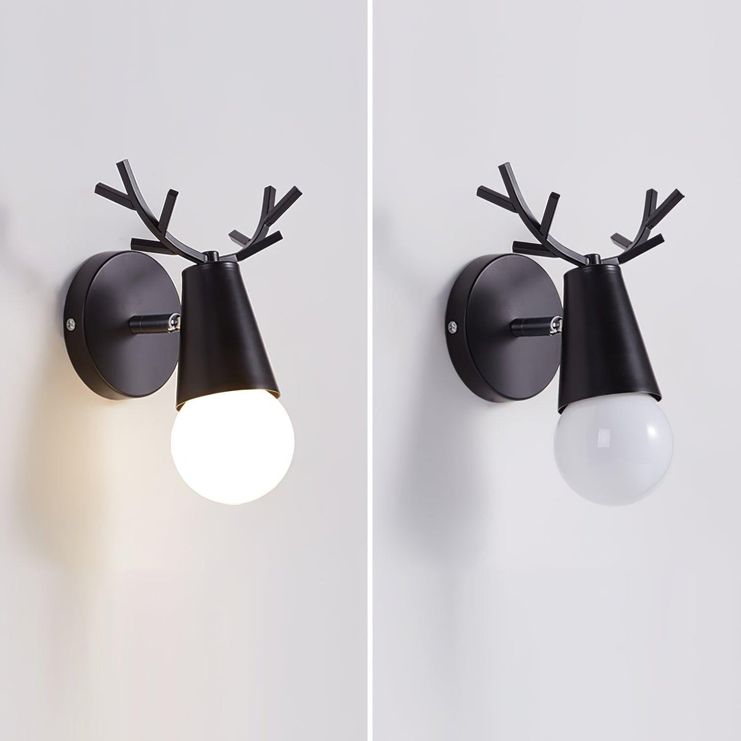 Antler Wall Lamp | Nordic Style | Set of 2