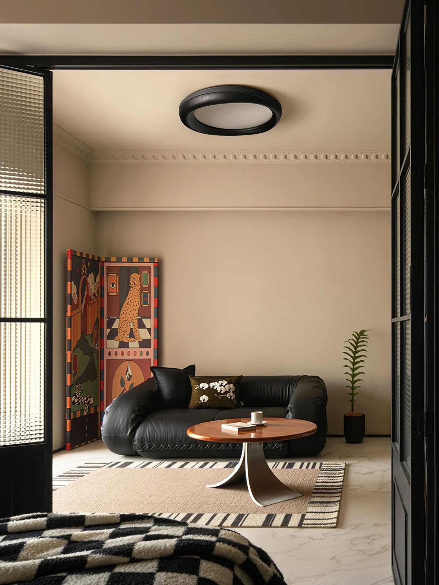 Wood Ceiling Light | Integrated LED | Multiple Sizes Available