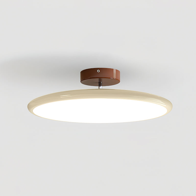 Zayn Ceiling Lamp | Metal & Acrylic | White, Green, Brown, Beige