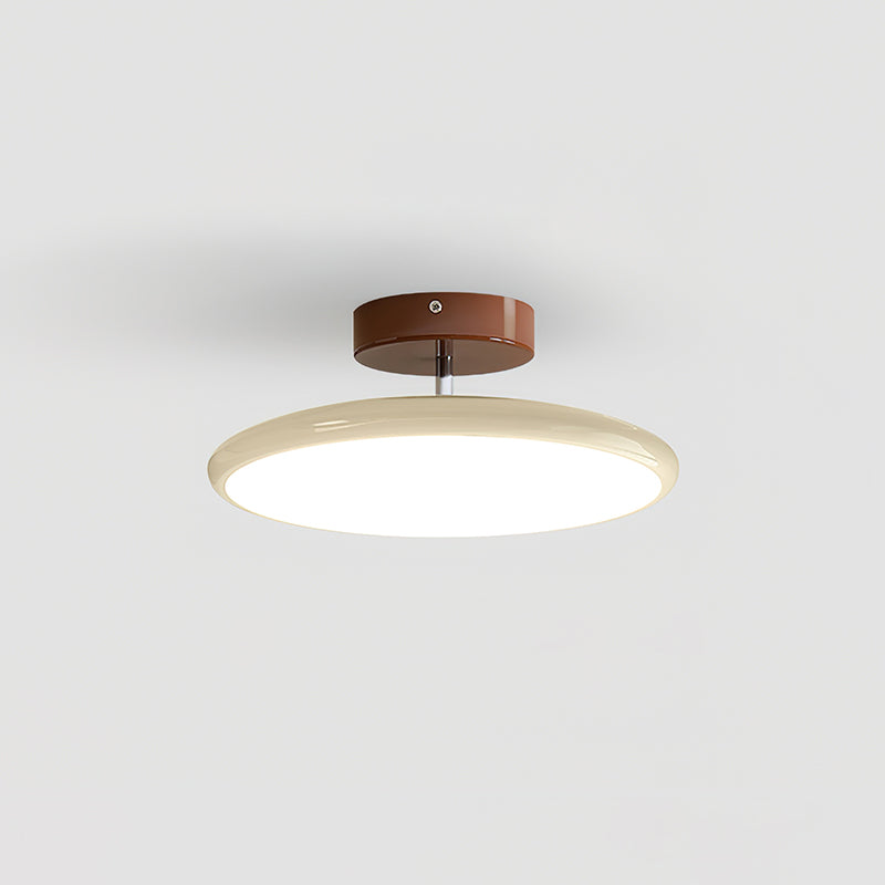 Zayn Ceiling Lamp | Metal & Acrylic | White, Green, Brown, Beige