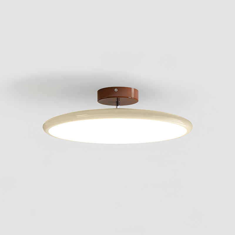 Zayn Ceiling Lamp | Metal & Acrylic | White, Green, Brown, Beige