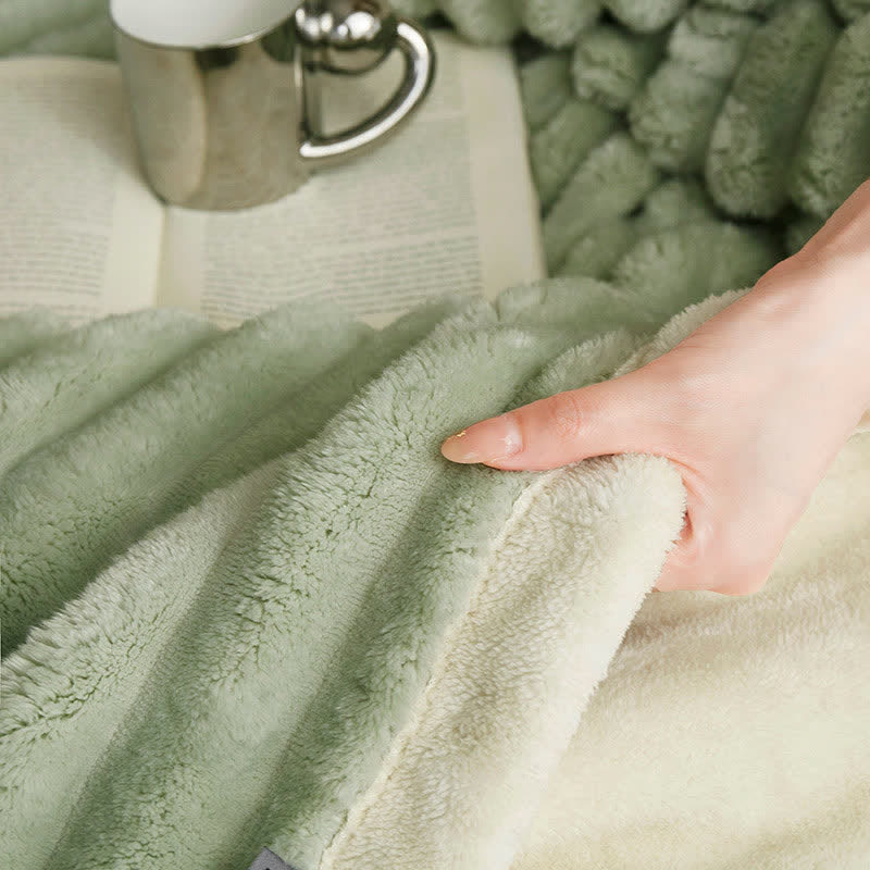 Soft Lightweight Throw Blanket | Double Velvet Polyester | Available in Multiple Colors