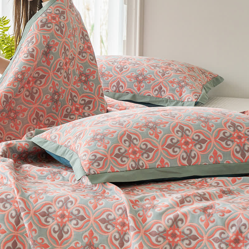 Cotton Gauze Quilt | 100% Organic Cotton | Reversible | Full/Queen/King Sizes