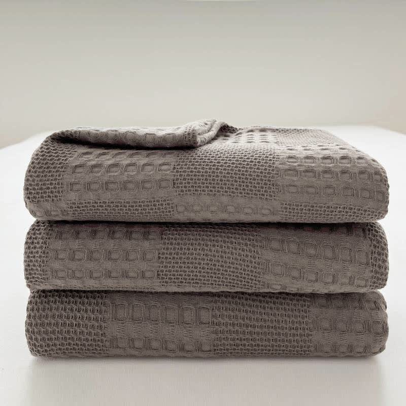 Pure Cotton Waffle Quilt | 100% Organic Cotton | Full/Queen Size