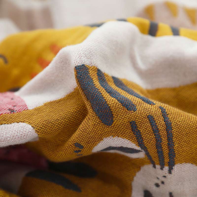 Cotton Quilt | Reversible Cute Cat Design | Full Size