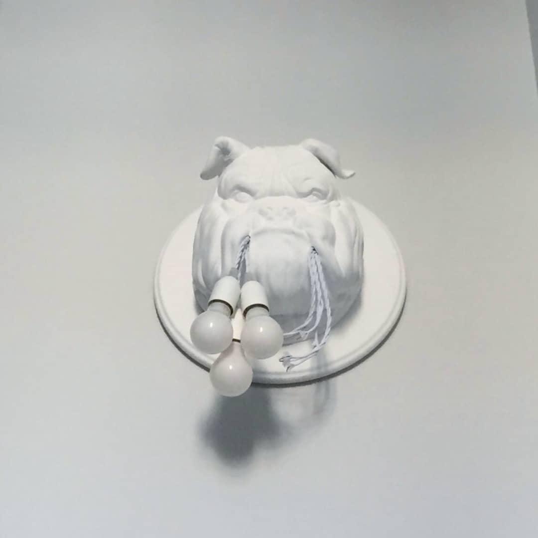 Amsterdam Wall Sconce | Resin & Metal | Matte Grey/White/Black