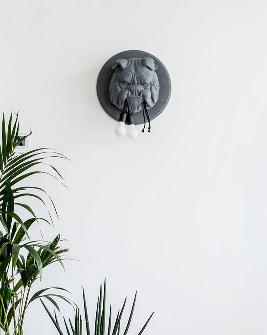 Amsterdam Wall Sconce | Resin & Metal | Matte Grey/White/Black