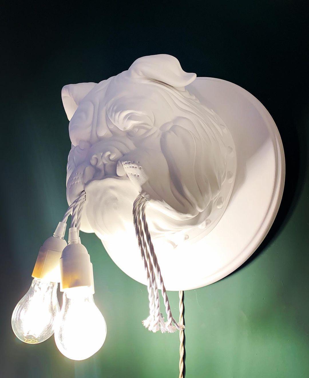 Amsterdam Wall Sconce | Resin & Metal | Matte Grey/White/Black