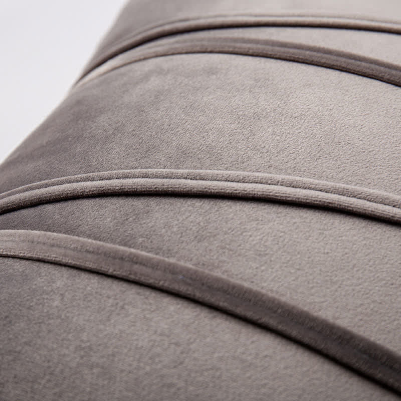 Stripe Pattern Decorative Pillowcase | Premium Soft Velvet | Available in Multiple Sizes