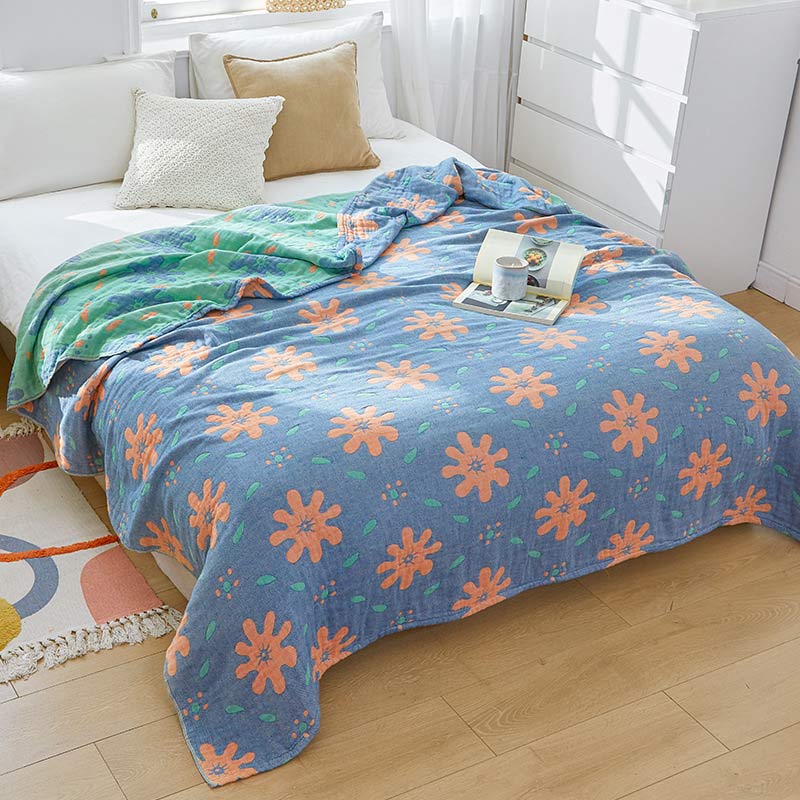 Reversible Quilt | 100% Organic Cotton | Full/Queen Size