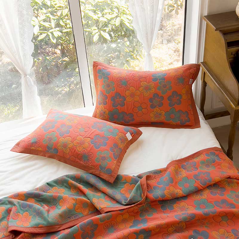 Jacquard Quilt | 100% Combed Cotton | Reversible | Full/Queen/King Sizes