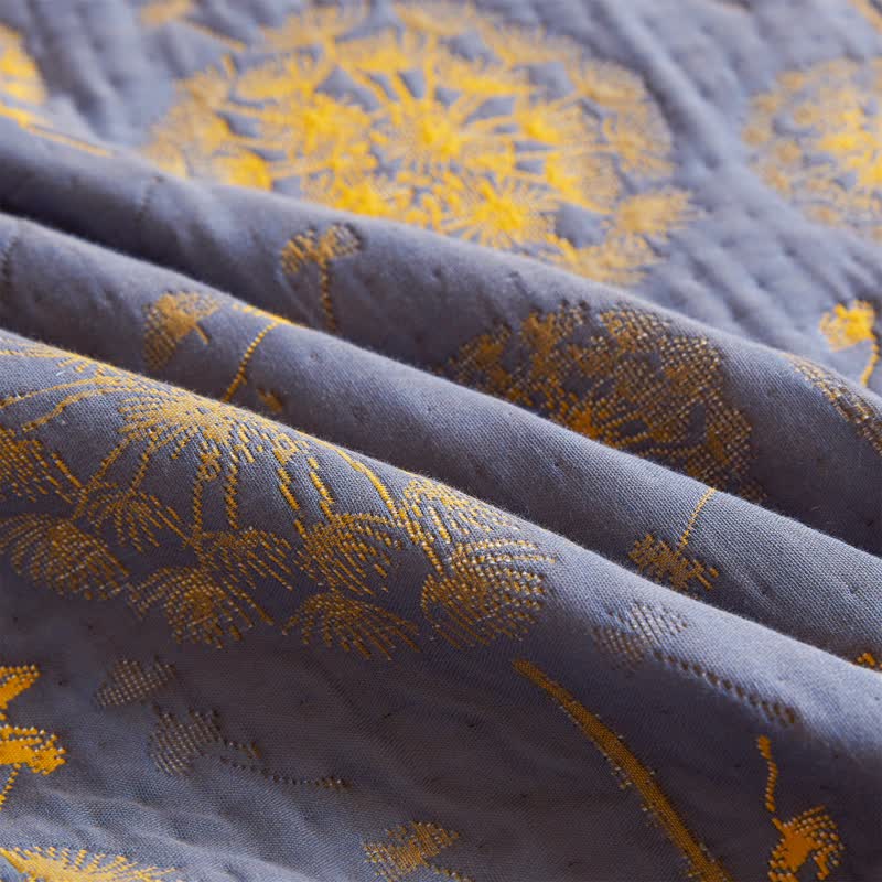 Dandelion Quilt | 100% Organic Cotton | Full/Queen Size
