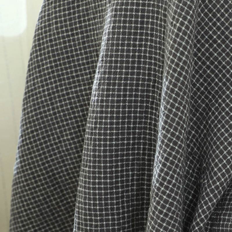 Plaid Sofa Blanket | Soft Cotton Gauze | Single Piece