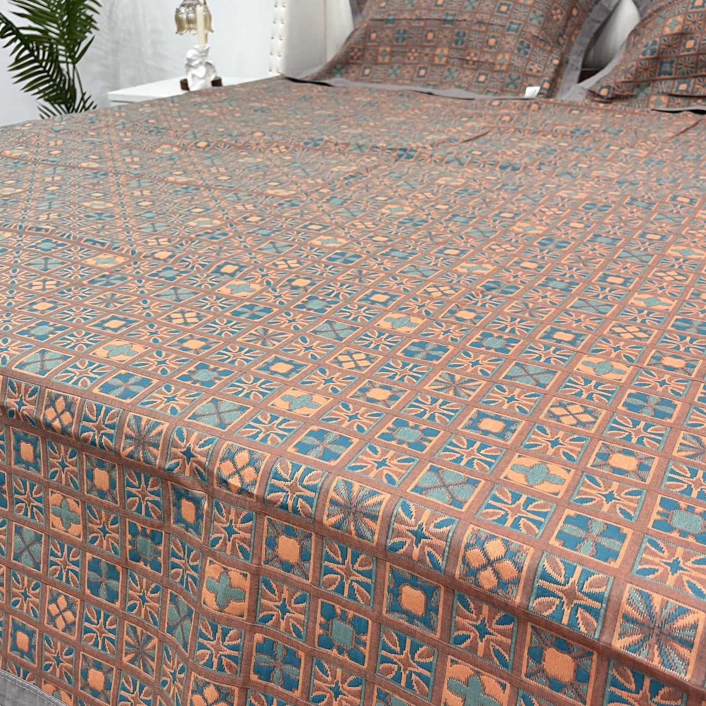 Reversible Cotton Quilt | Eco-Friendly Organic Cotton | Full/Queen Size Options