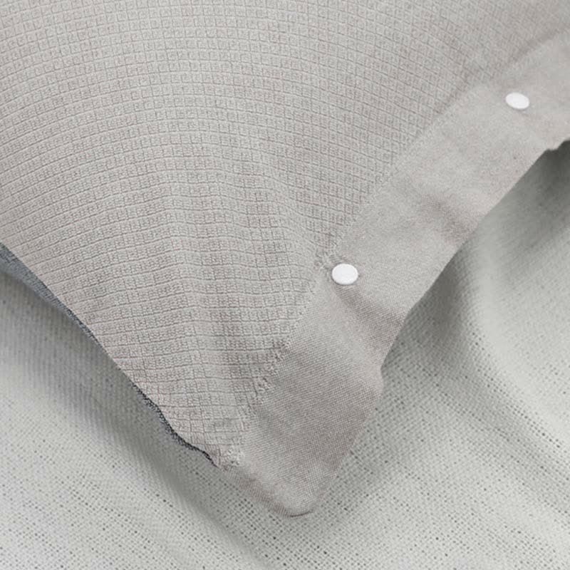 Cotton Pillowcase Set | Reversible Design | 2 Pieces