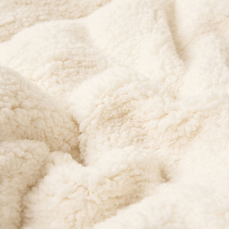 Double Velvet Throw Blanket | Soft Polyester | Full Size 71"W x 79"L