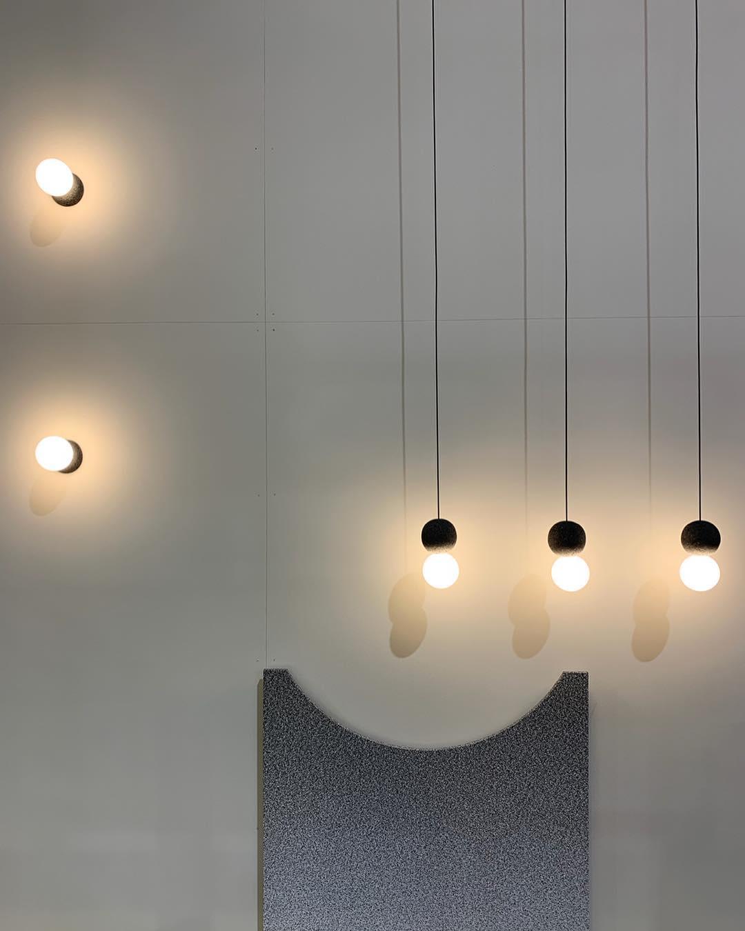 Origo Wall Lamp | Concrete & Opal Glass | Set of 2