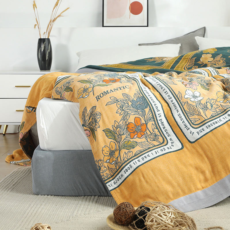 Cotton Quilt | Reversible & Lightweight | Full, Queen, King Sizes