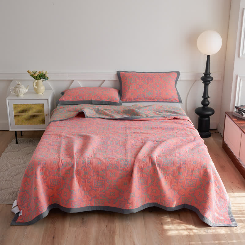 Cotton Gauze Quilt Set | 100% Organic Cotton | Full/Queen/King Options