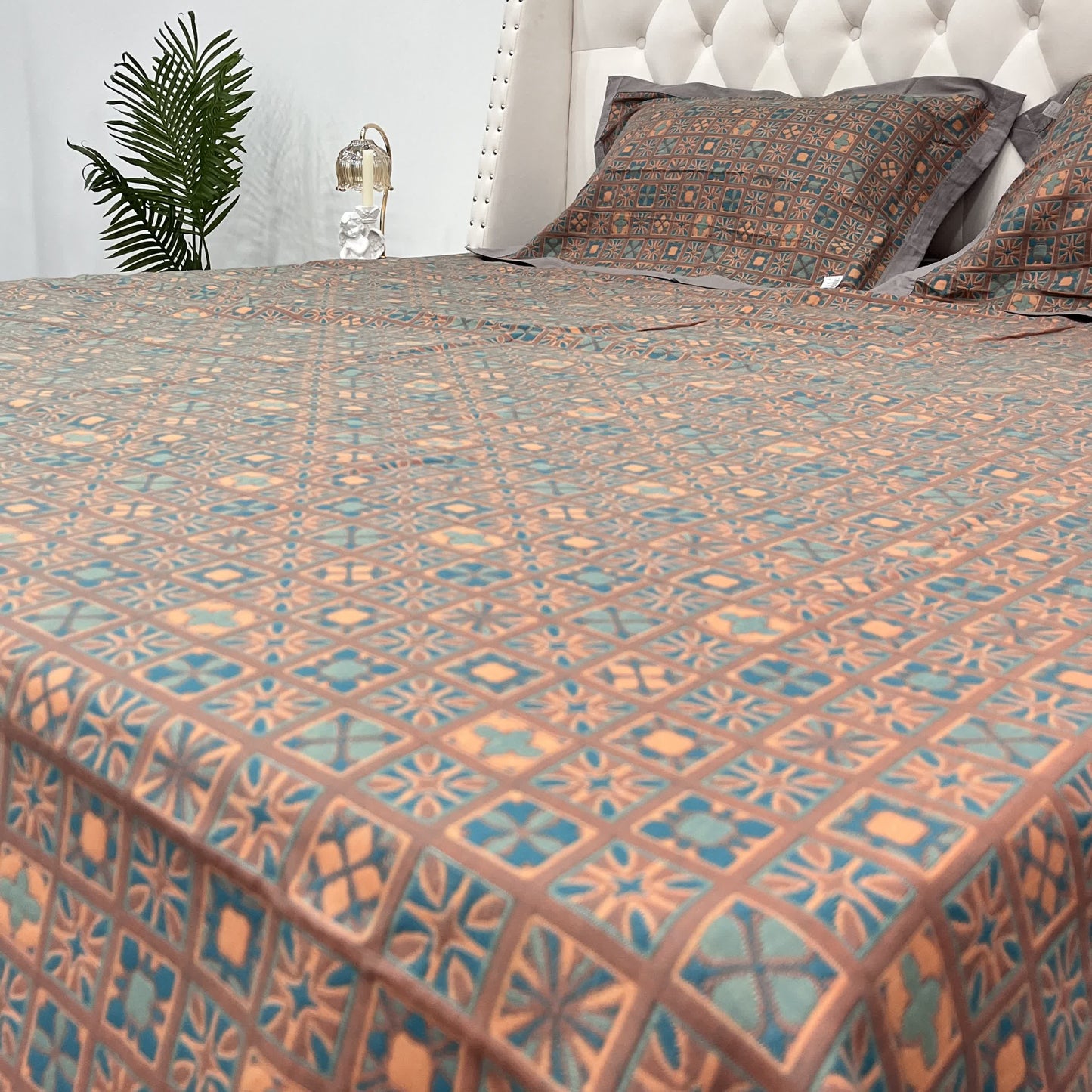 Reversible Cotton Quilt | Eco-Friendly Organic Cotton | Full/Queen Size Options