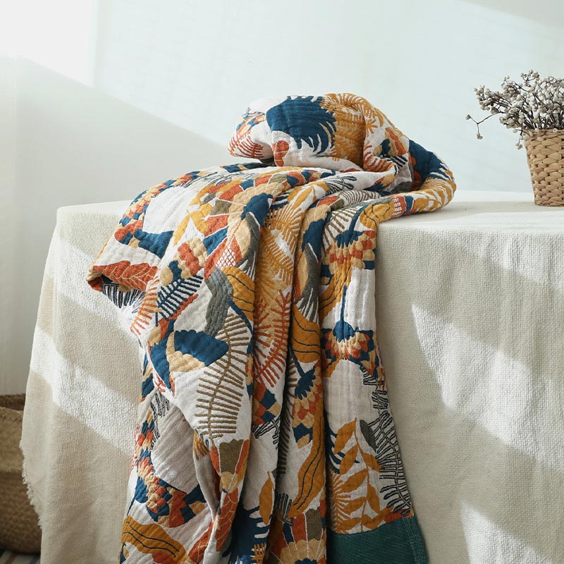 Reversible Cotton Blanket | Soft & Breathable | 1 Piece
