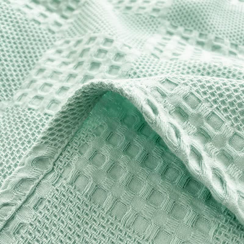 Pure Cotton Waffle Quilt | 100% Organic Cotton | Full/Queen Size