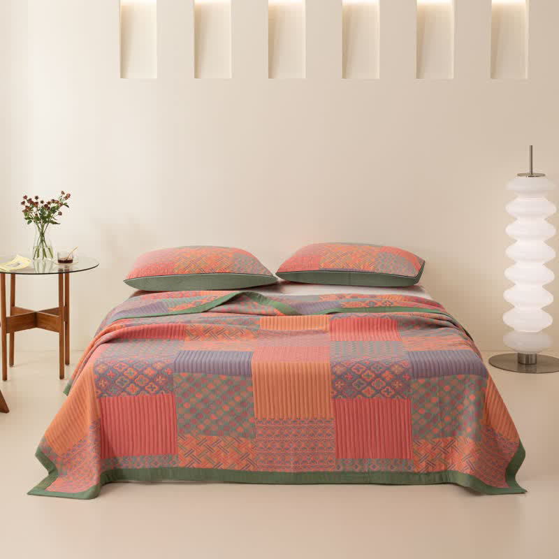 Cotton Quilt Set | Hypoallergenic Breathable Fabric | Multiple Sizes Available