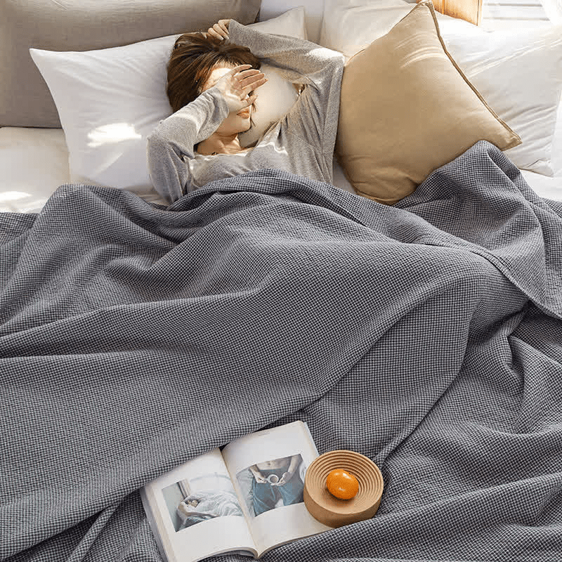 Reversible Quilt | 100% Organic Cotton | Full/Queen/King Sizes